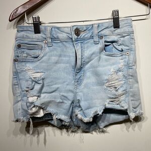 American eagle jean shorts